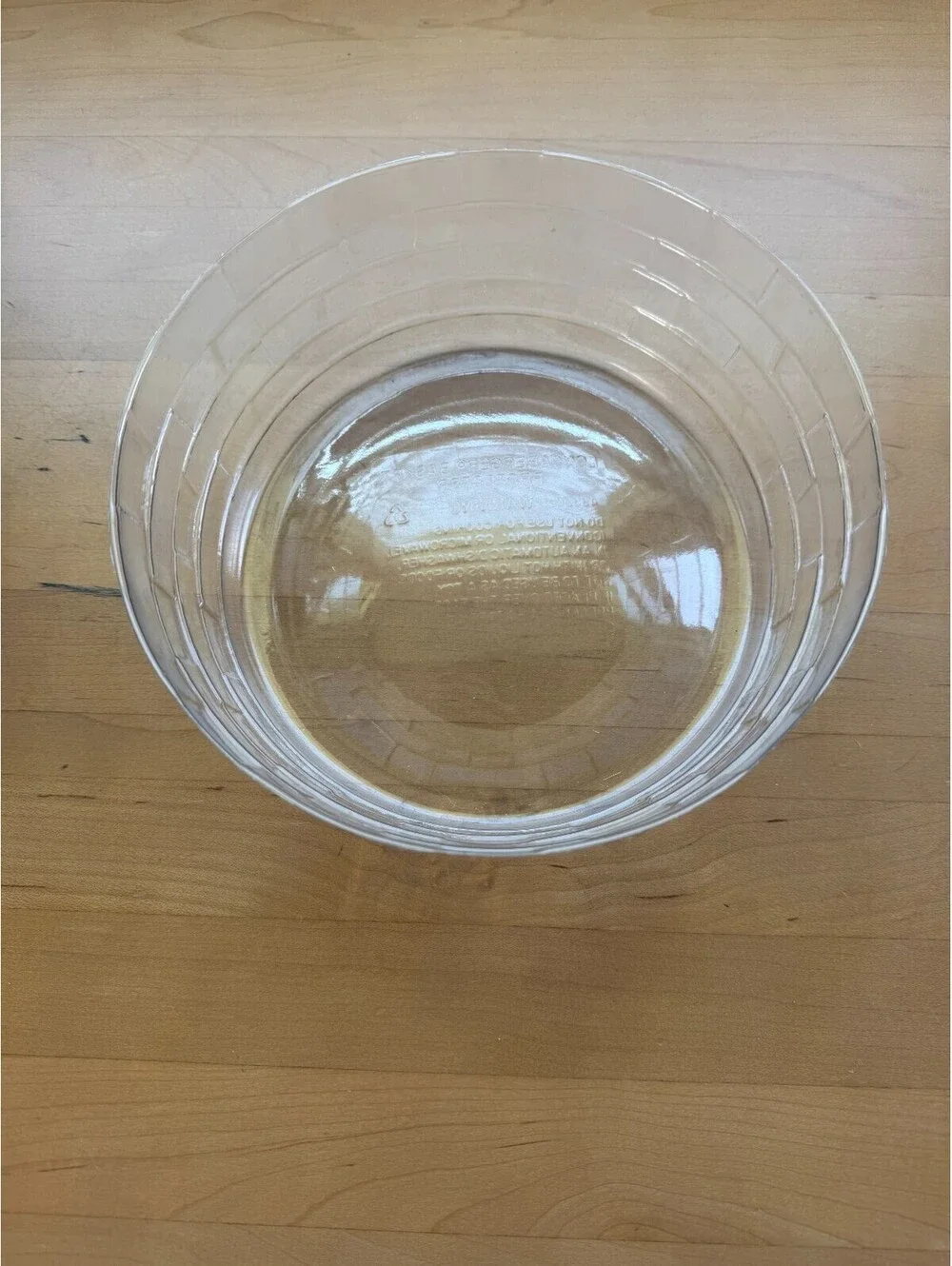 Longaberger Basket Clear Plastic Protector #43320 7.25